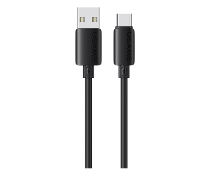 Kabel USAMS Kabel 3A Silicone Fast Charging USB-C czarny